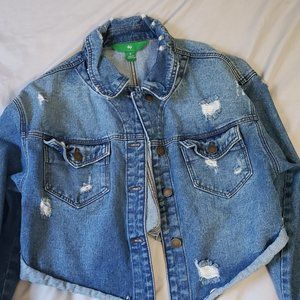 Cropped Denim Jacket